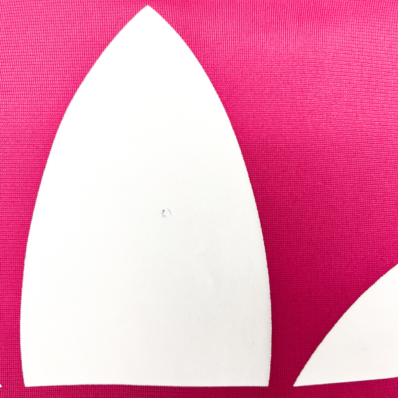 Adidas Long Sleeve Zip-Up Hot Pink & White Jacket - Picture 5 of 12